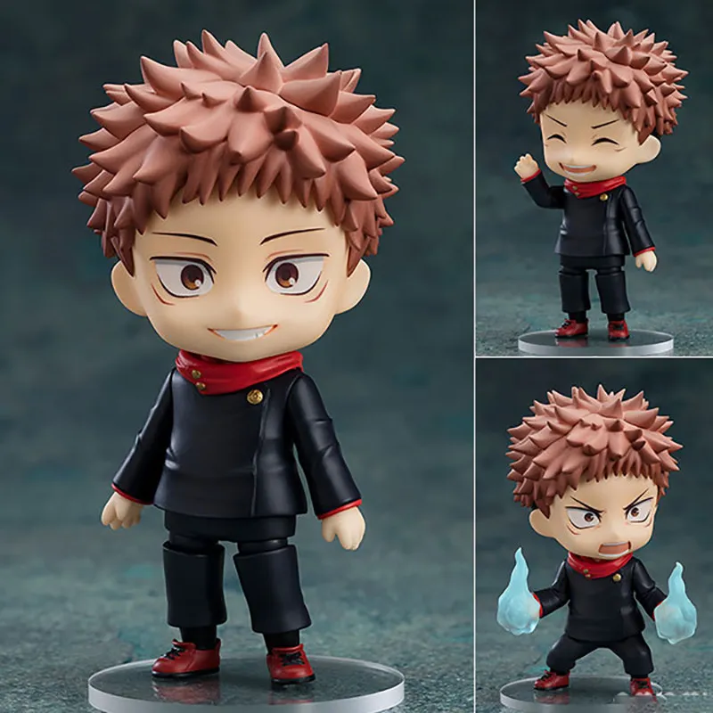 Figura de Acción Anime Nendoroid 1479 de Yuji Itadori, Versión Q con Rostro Intercambiable, Modelo Coleccionable, Adorno de Escritorio, Regalo de Moda