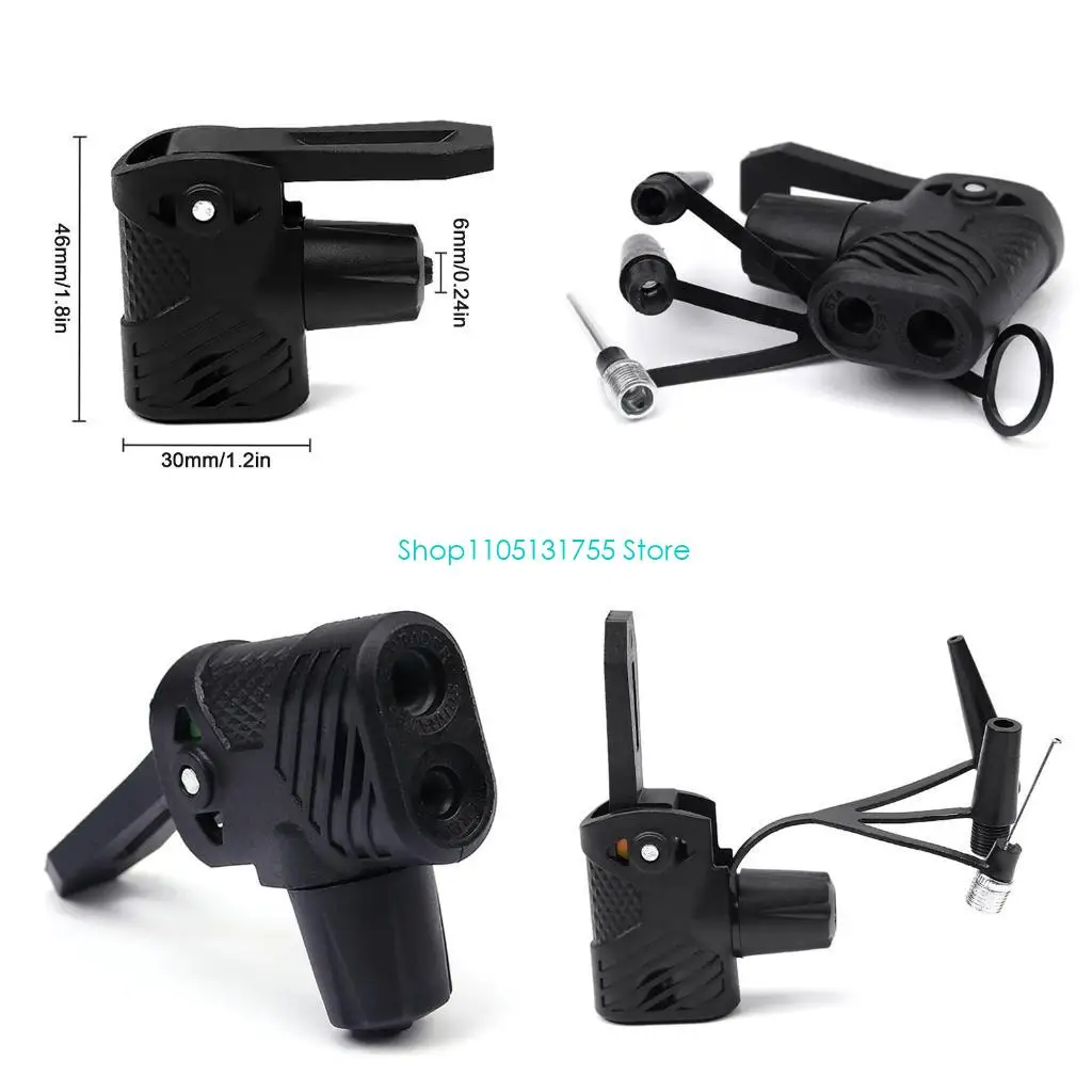 

K0EF Bike Connector for Head Adapter for Valve for Bicycle Bike Replacement
