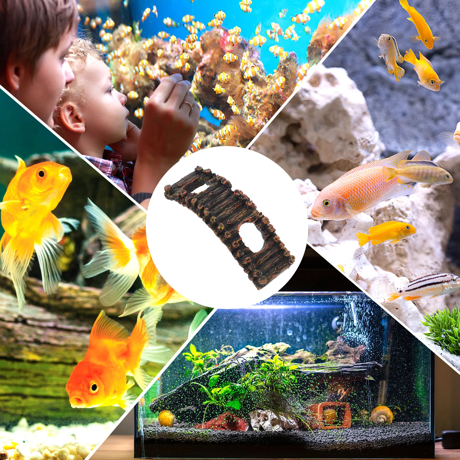 

3pcs Miniature Arch Statue Micro Landscape Ornament For Sand Table Bonsai Terrarium Fairy Accessories Mini Fish Tank Decoration