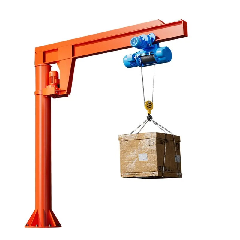 CIF Price Electric Rotating Jib Crane Single Arm Cantilever Crane Small Column Type Manual Single Arm Wall Crane