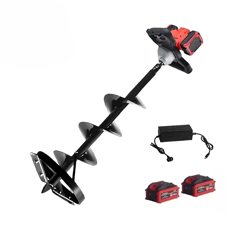 Electric Ice Fishing Auger Earth Auger Combo Drill Auger Breaker Hole Digger for Fishing Research