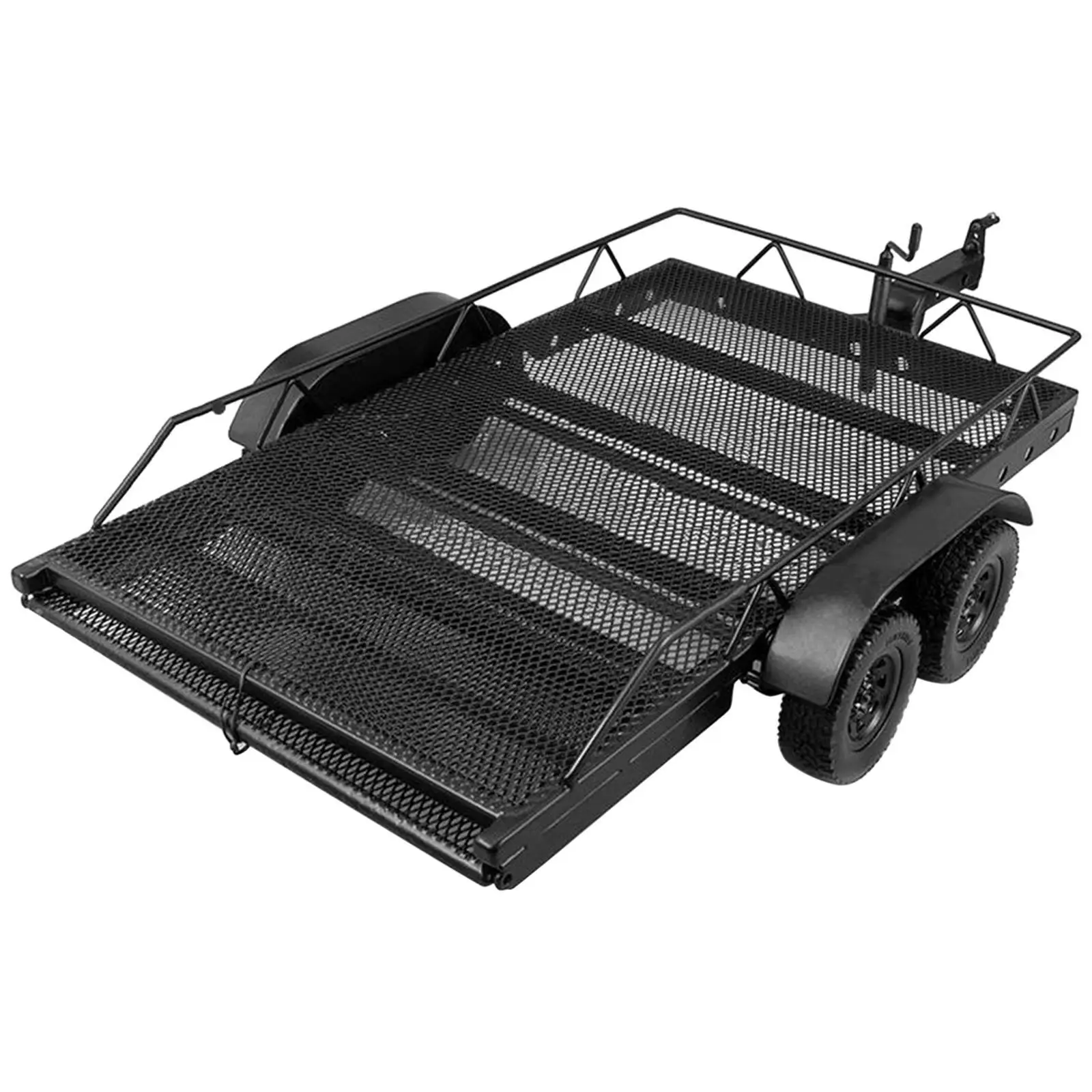 1/10 RC Trailer RC Car Cargo Carrier for Axial SCX10 D90 RC Car Model