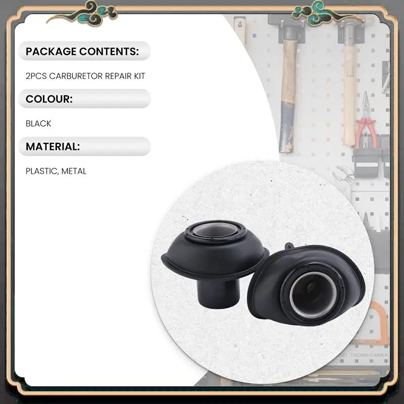 2Pcs Carburetor Rep… - image