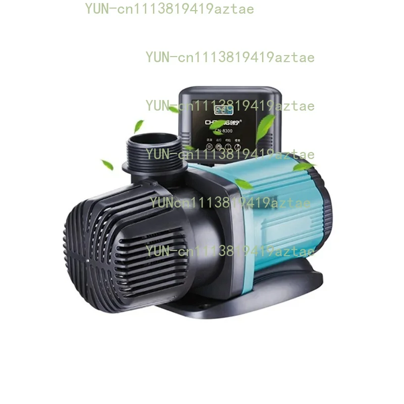 220V Variable Frequency Silent Submersible Water Pump, Amphibious Dual-Use Circulation Pump for Fish Tank & Fish Pond