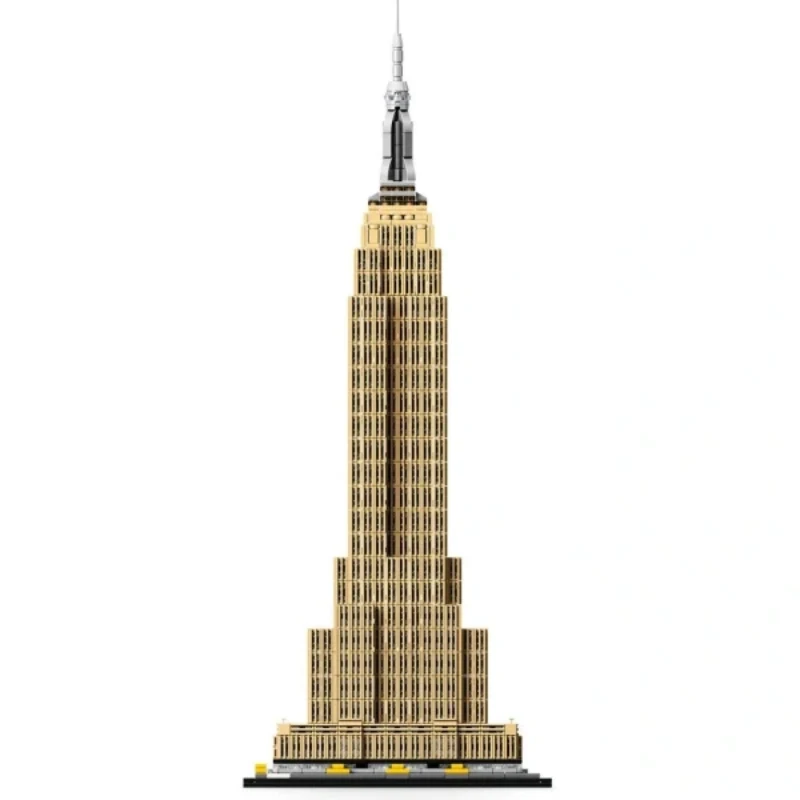 1767 Uds. MOC Empire State Building Blocks famoso punto de referencia modelo de construcción decoración de escritorio juguetes de ensamblaje regalo para adultos