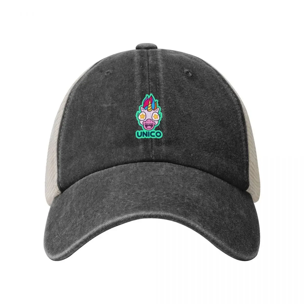 Glitchpop Unicorn Spray Baseball Cap Mountaineering Beach Outing Snap Back Hat Sunhat Mens Caps Women's