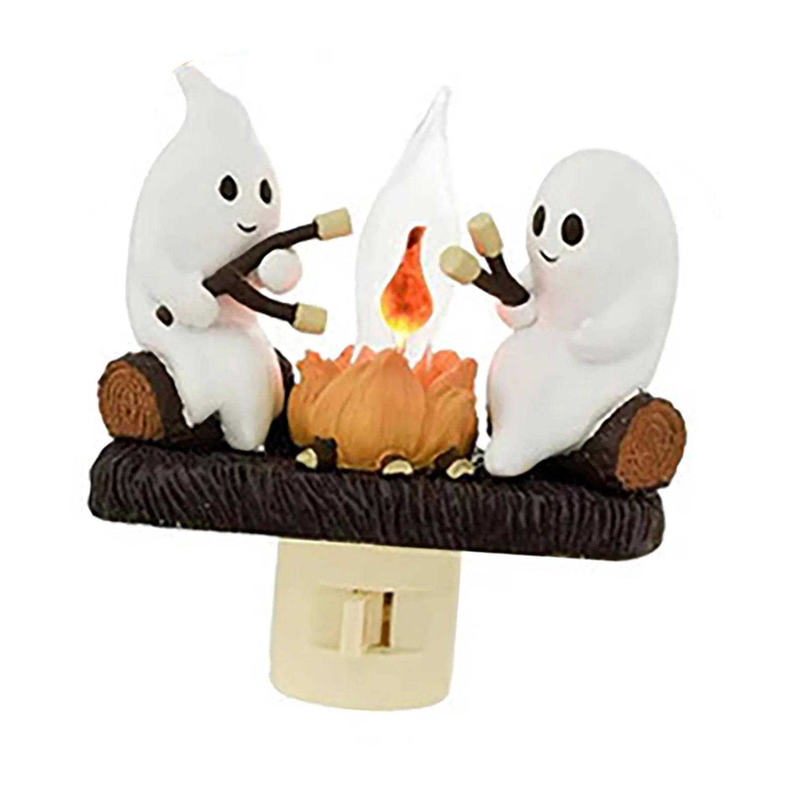 ضوء ليلي لهب وامض LED ديكور فريد من نوعه عالي الكفاءة ضوء دافئ شبح المعسكر ضوء الليل لعائلة الأصدقاء #2