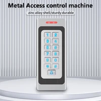 Metal Access Control Keypad Standalone IP67 Waterproof for Outdoor DC 10-24V 125Khz / 13.56Mhz Rfid Card Reader Digitcode Coder 2