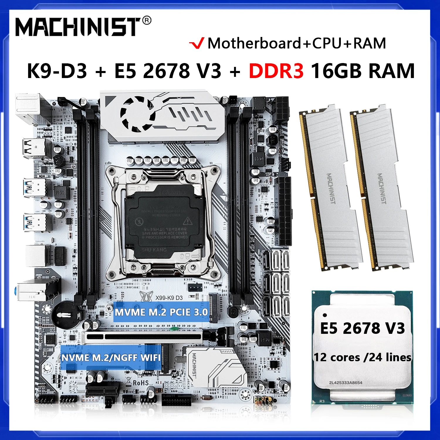 Machinist X99 DDR3 … - image