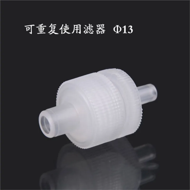 Replaceable membrane syringe filter head 13mm removable needle filter head reusable PP filter Chromatographic filter head