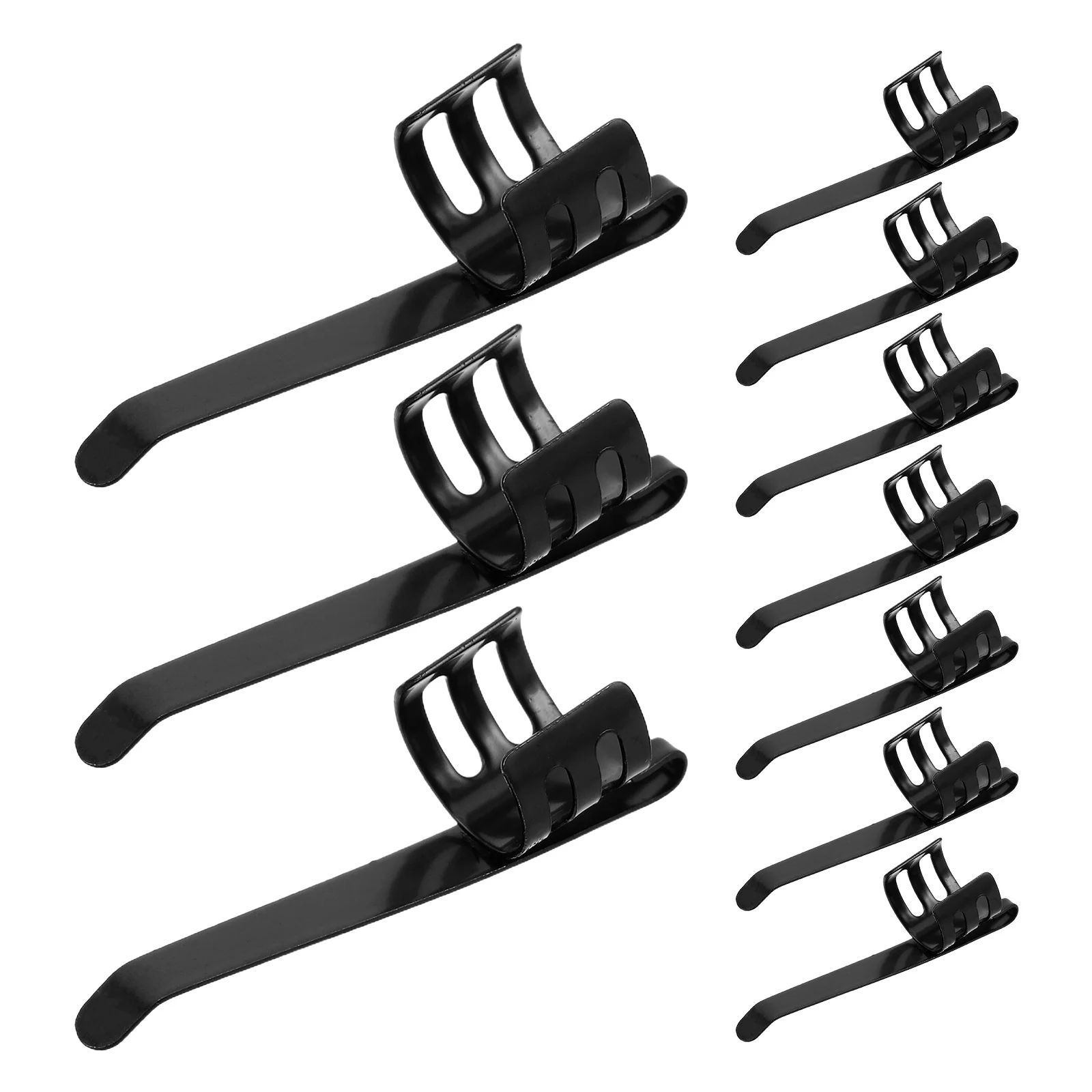 

20pcs Metal Flashlight Clips Universal Replacement Pocket Holder For Pen Light Torch Mount Outdoor Camping Hiking Repair Tool