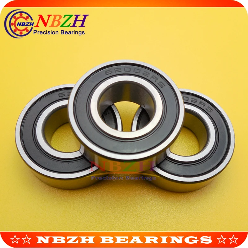 Special bearings 62002 2RS 62002-2RS 949100-3660 317-2RS B15-70D  15*32*11mm Double Shielded Deep Ball Bearings Large breadth