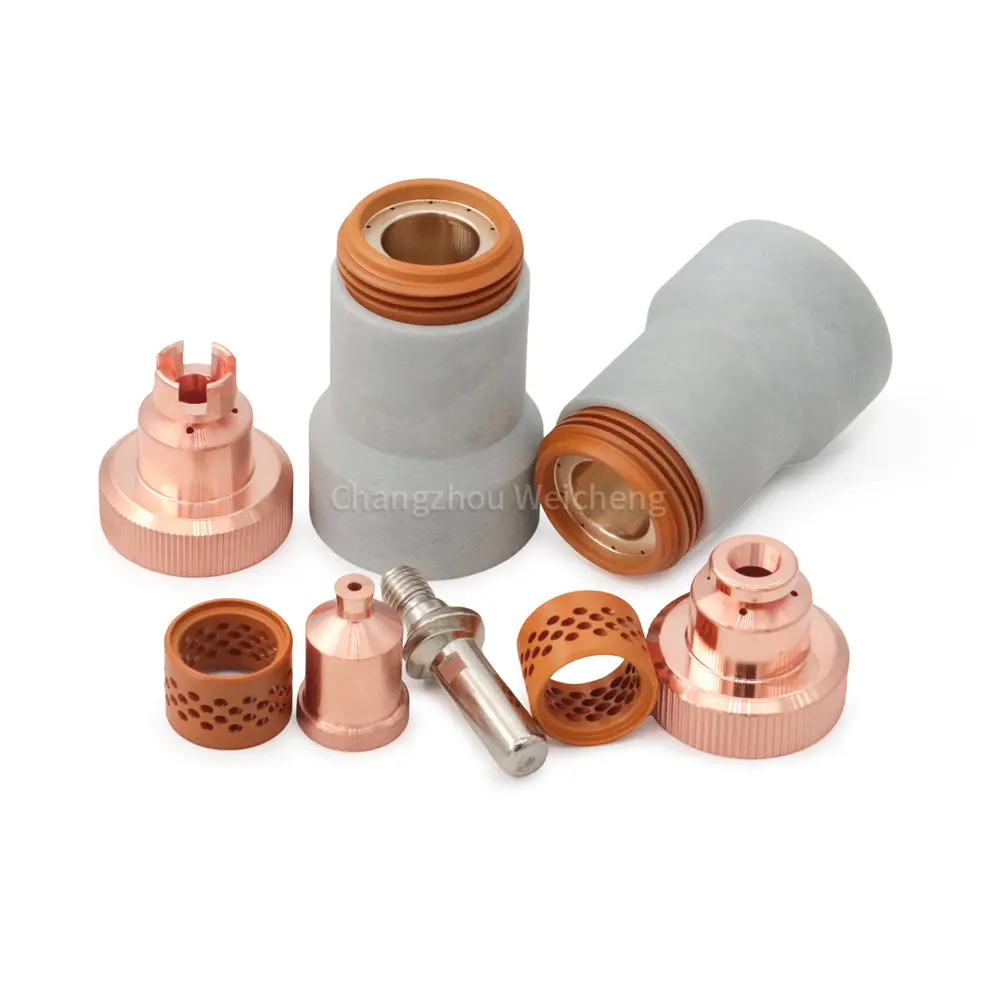 고품질 LC105 고정 캡 66A W03X0893-66A 린컨 기계용 구리 플라즈마 절단 토치 액세서리