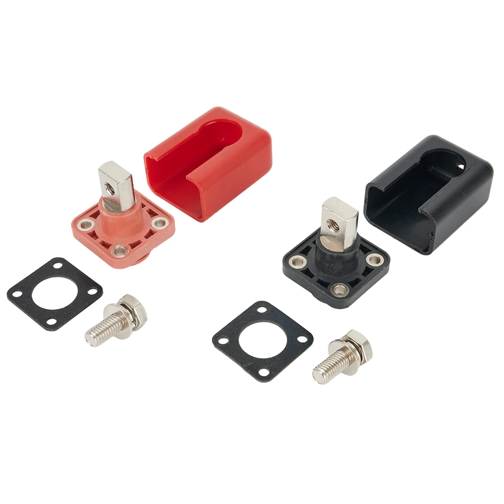 Post Terminal Post Storage Materials Red+Black Terminal Battery All Copper Connector Energy Lithium Battery New