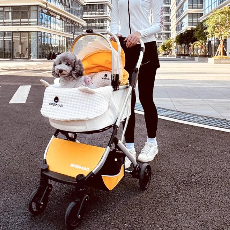 Winter Warm Pad for Pet Stroller Dirt-resistant Edge Cushion Soft Warm Comfor Pet Product Accessories for Outdoor Travel Pe