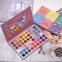 2022  54Colors Eyeshadow Palette Colorful Shadows Palett Glitter Highlighter Shimmer Make Up Pigment Matte Eye Shadow Pallete