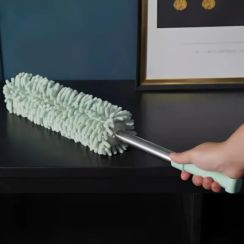 Extendable Dusting Mop Multifunctional Washable Dust Cleaner for Ceiling Cobweb Car Interior Home Cleaning