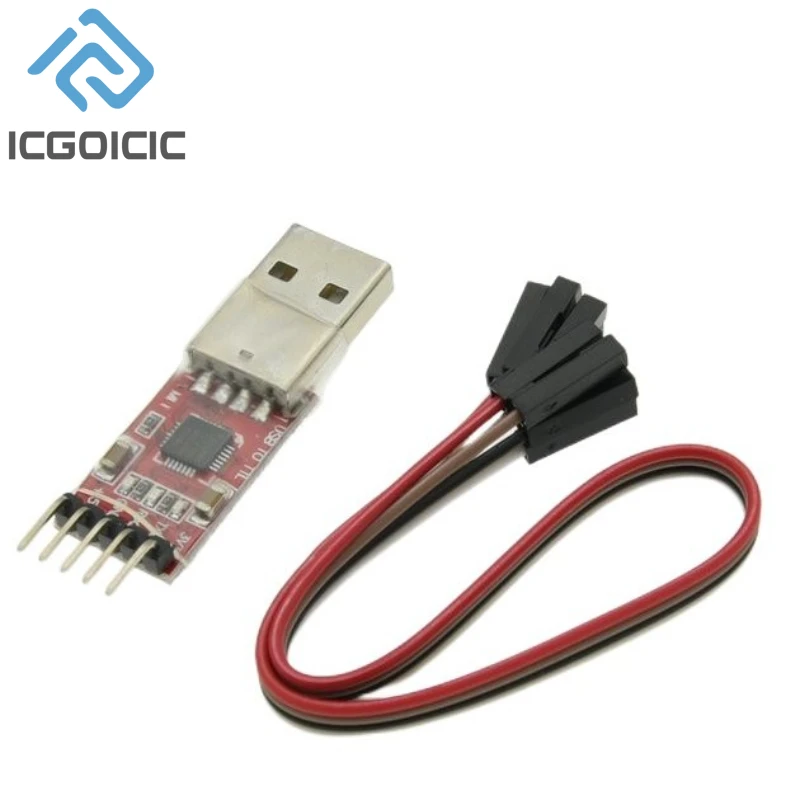 CP2102/CH9102 Module USB To TTL Serial UART STC Download Cable PL2303 Super Brush Line Upgrade For Arduino