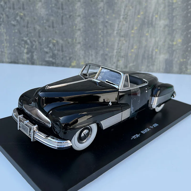 

Литый под давлением сплав в масштабе 1:18 BUICK Y-JOB седан винтажная модель автомобиля коллекция игрушек для взрослых статический дисплей орнамент сувенир