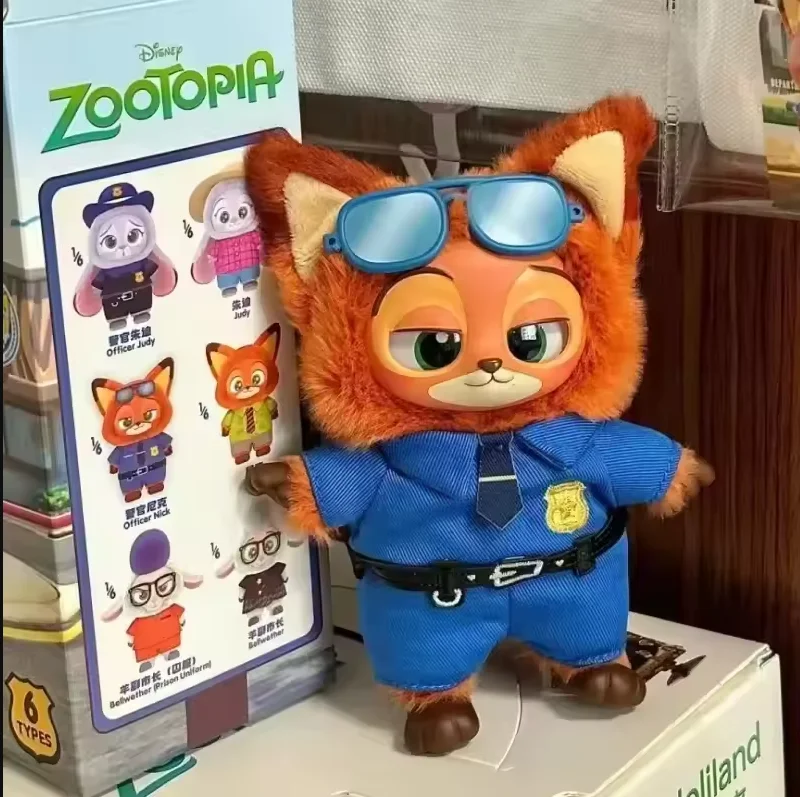 جديد حار ديزني Zootopia صندوق أعمى لطيف نيك جودي عمل الشكل أفخم دمية من الفينيل صندوق غامض شخصيات كرتونية مجموعة الرسوم المتحركة ** #5