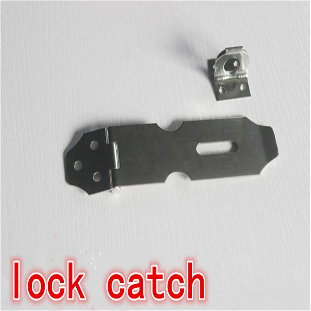 Door lock buckle plate interior door guide piece bedroom door lock lock piece door frame steel piece lock baffle baffle accessor