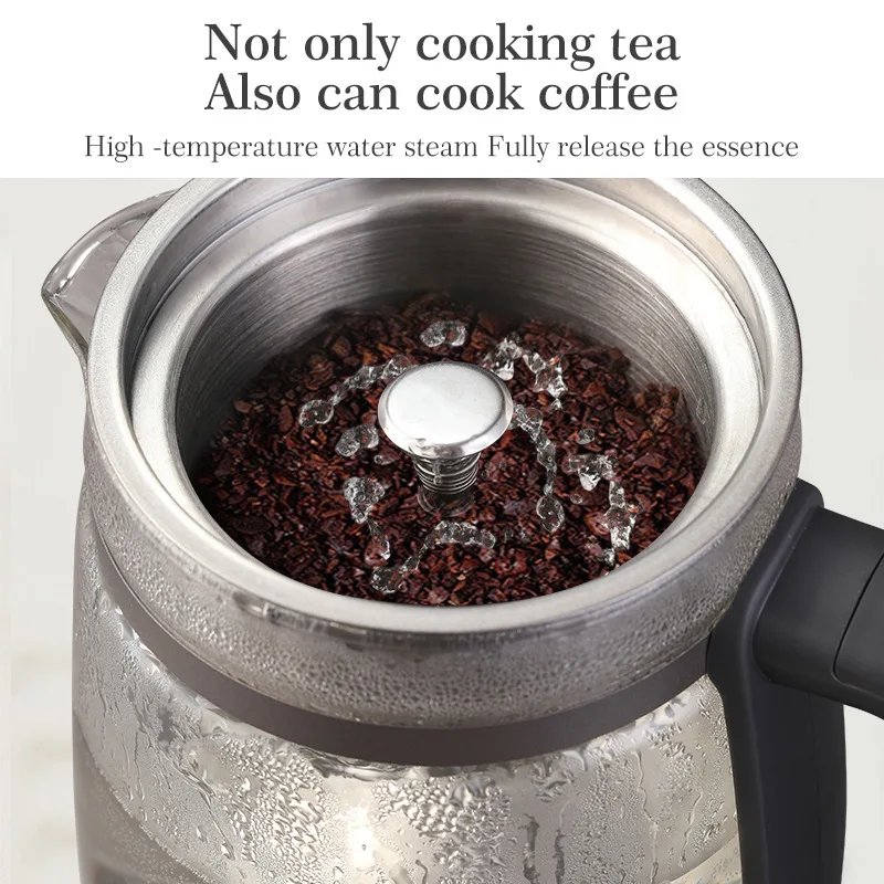 110 V/220 V Waterkoker Automatische Stoom Spray Theepot met Filter Multifunctionele Glazen Theepotten Thermo Pot Thuis koken Waterkoker