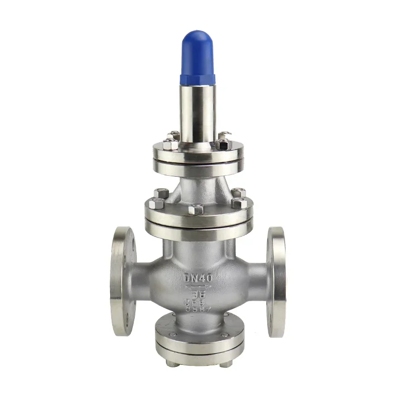 Stainless steel 304 high temperature adjustable steam pressure reducing valve for boiler