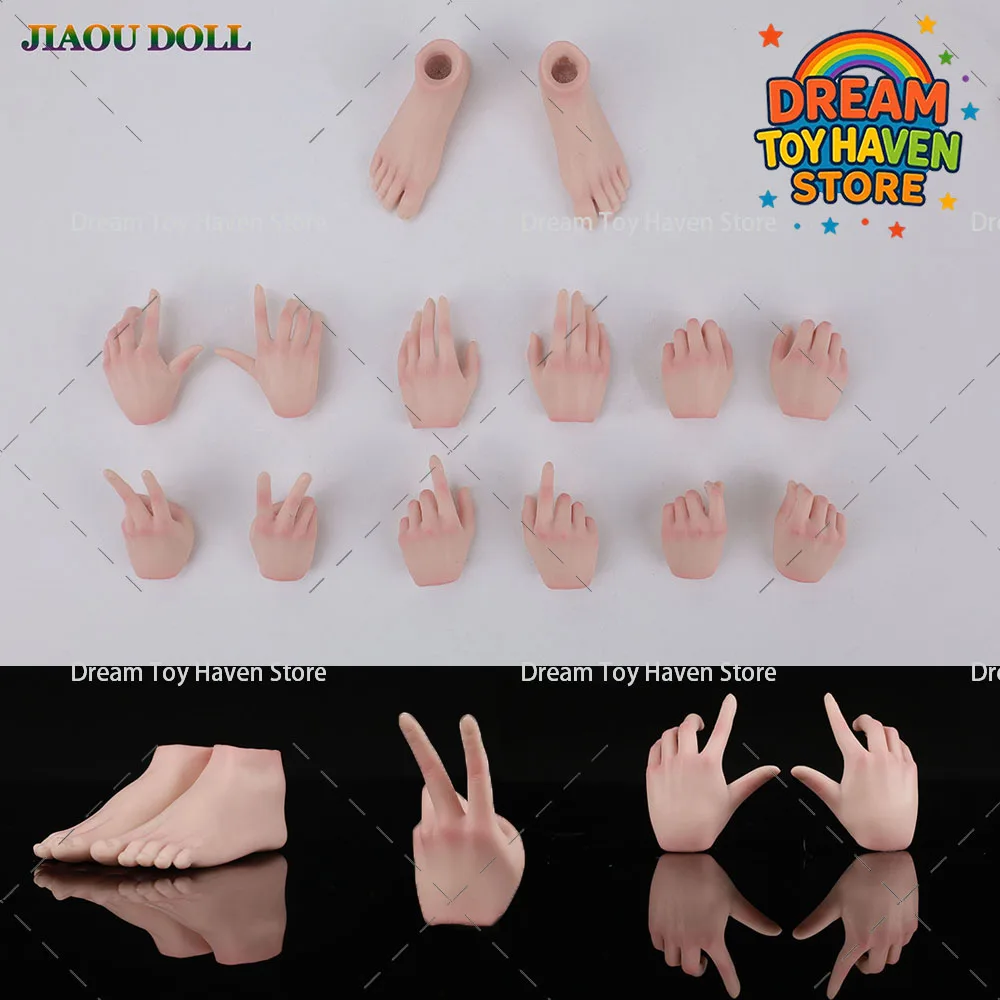 

JIAOU DOLL 4.0 1/6 Scale Female Soldier Hand Shape Feet Shape Model Accessory Kit Fit 12Inch Action Figure Body Doll