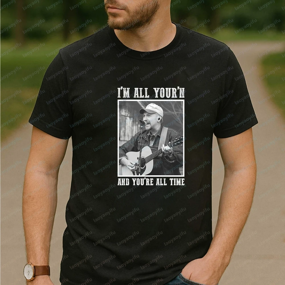 Korean-style Review of Men's Clothing. Country Singer Tyler Childers' Short-sleeved Comfortable T-shirts for Both Men and Women.