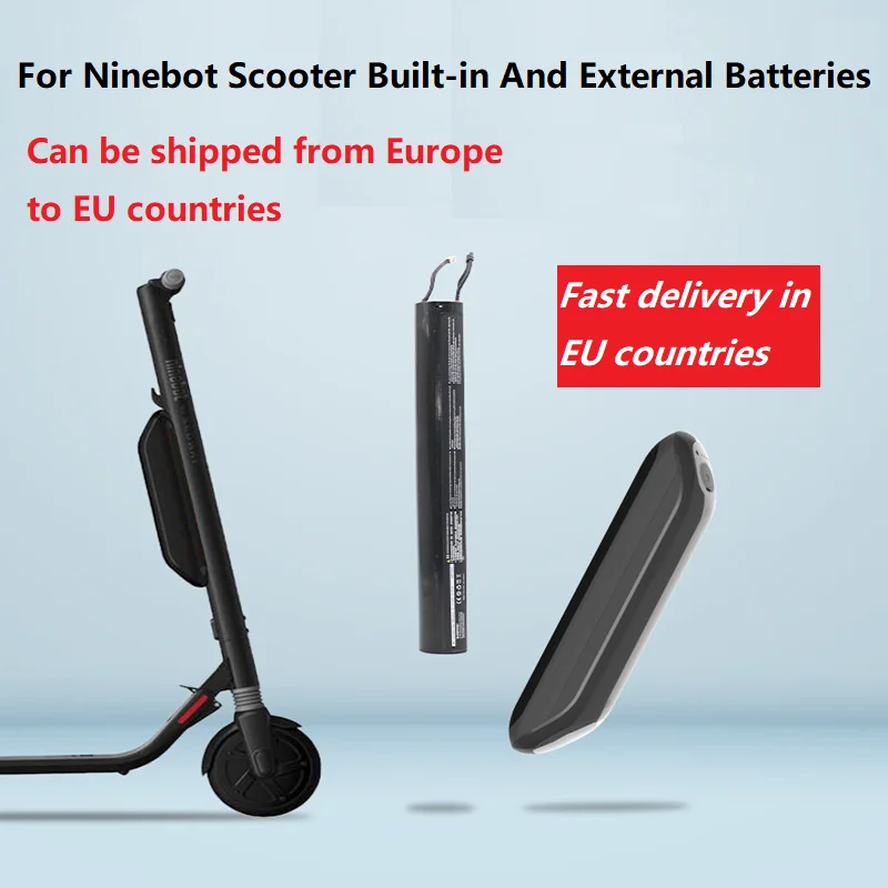 Batería de 36V y 5200mah para Ninebot Segway ES1 ES2 ES4 E22 batería de expansión externa o batería de litio integrada potencia para monopatín