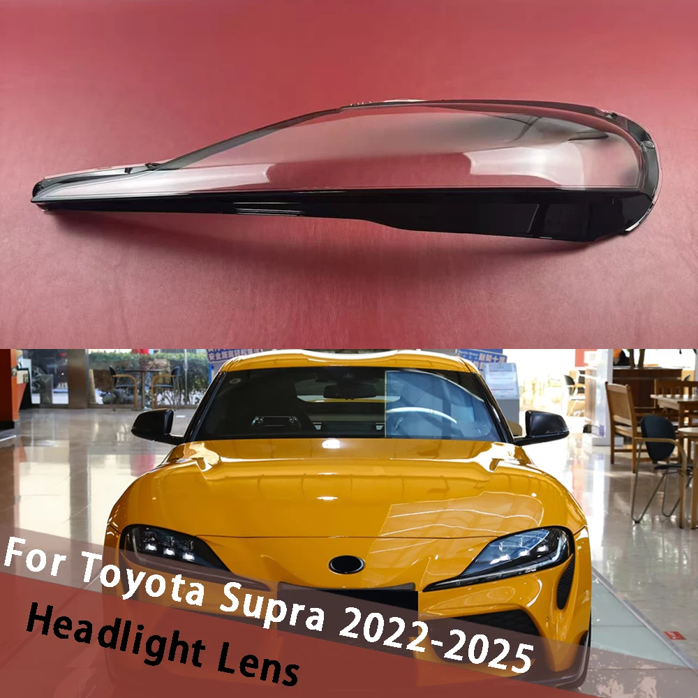 

Для Toyota Supra 2022-2025 крышка фары прозрачные линзы корпус фары замена оригинальный абажур головной светильник из плексигласа