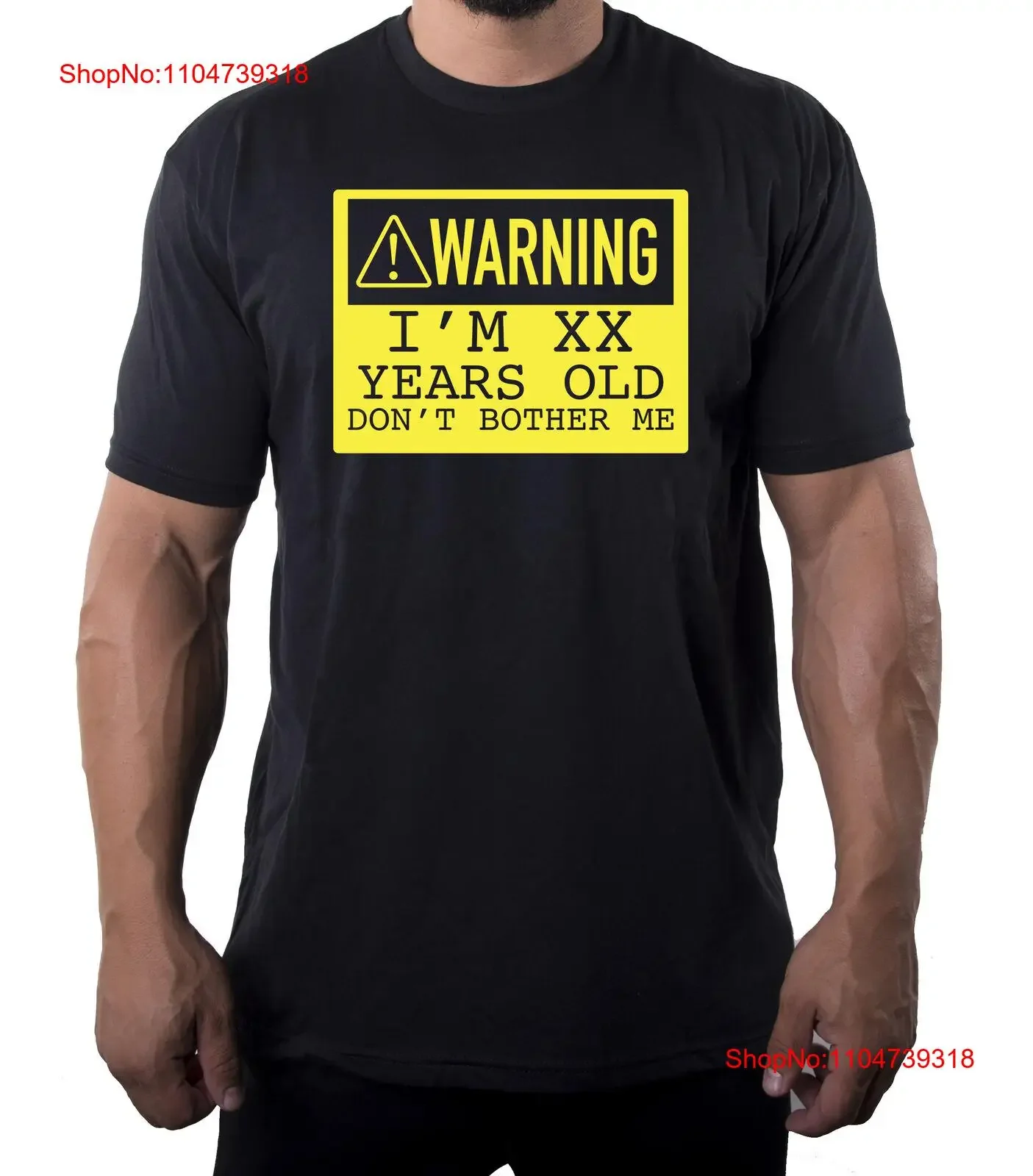 تي شيرت رجالي من Don't Bother Me بعمر مخصص لم شمل العائلة تي شيرت عتيق برسومات مغسولة للجنسين كاجوال مريح