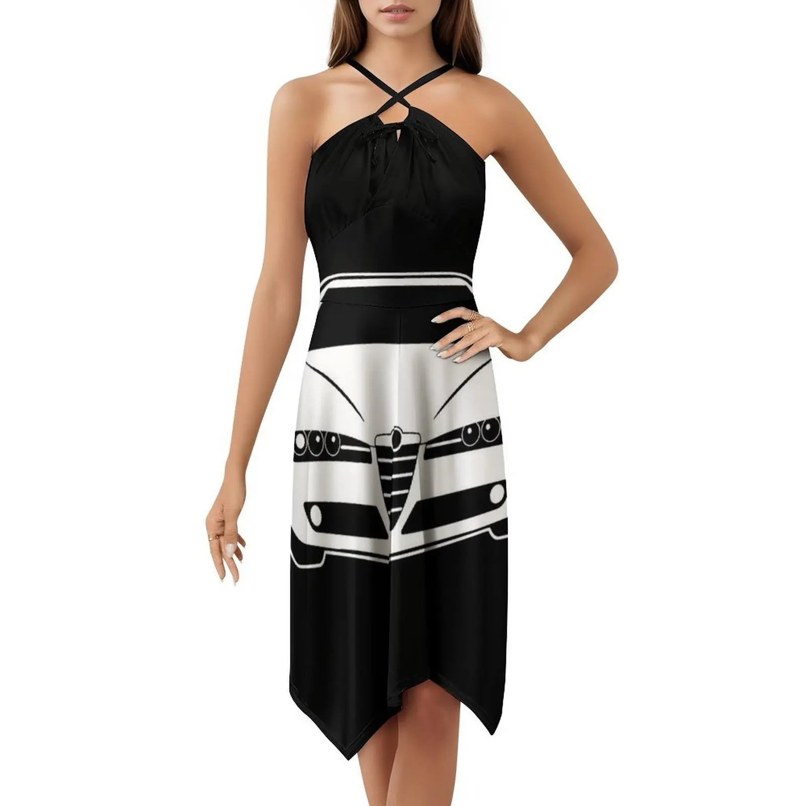 159 002 المرأة الهيب هوب الشارع الشهير فستان الجرافيك طباعة ملابس للنادي الحفلات خمر سباق السيارات سيارات رياضة السيارات ألفا فساتين الحفلات