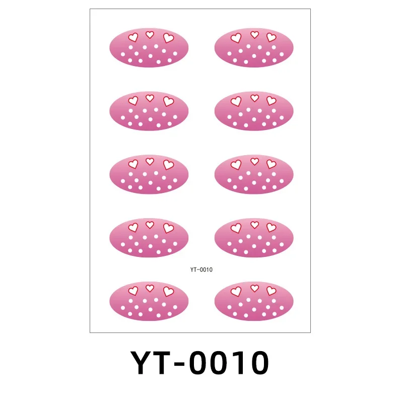 Eye Shadow Stickers Stage Party Eye Makeup Decals Waterproof Self Adhesive Eye Decorations Disposable Cosmetic Tattoo Tools - view 5