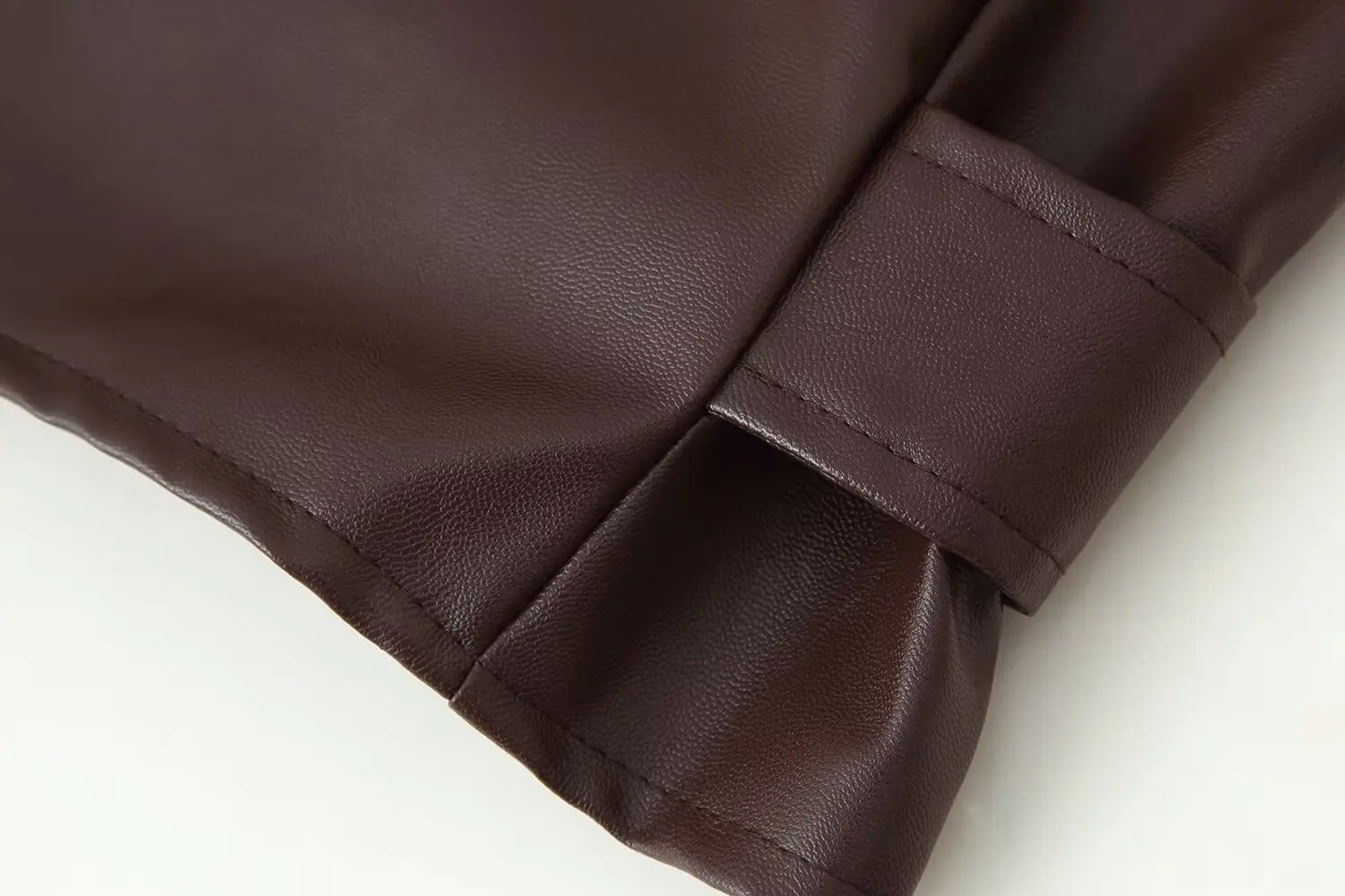 Veste courte en simili cuir, vêtements européens et américains, mode de rue, style moto, nouvelle collection printemps et automne 2025