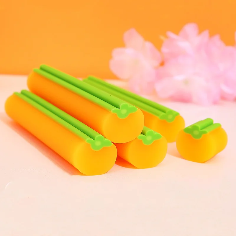 1 piece of cute fruit persimmons can be sliced and shared eraser student school supplies school supplies kawaii pencil