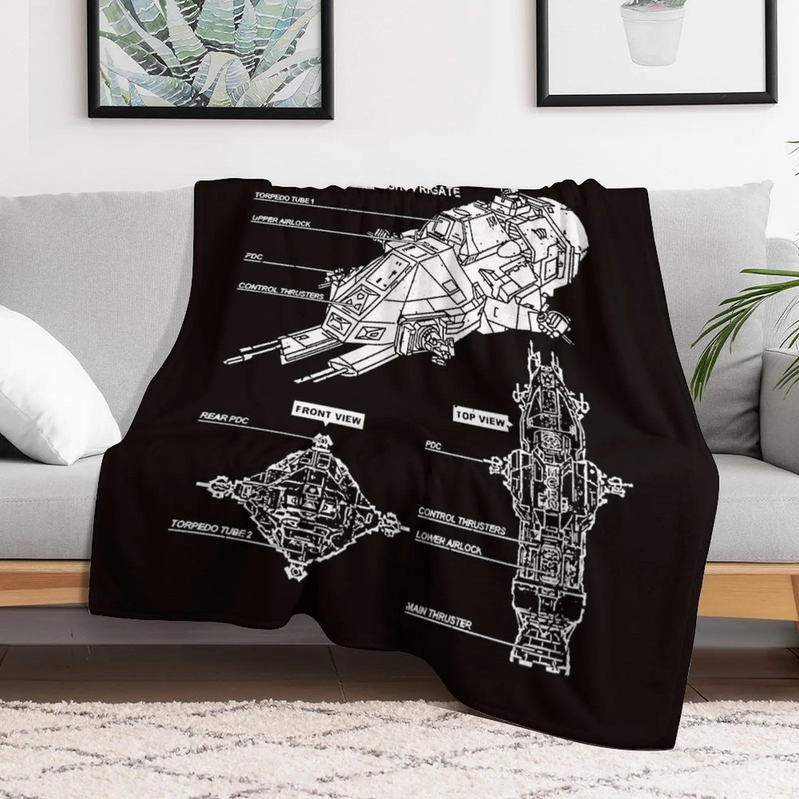 the expanse Essential Throw Blanket