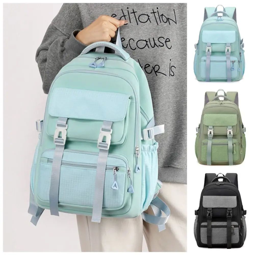 

Multi-Compartment Student Backpack Large Capacity Waterproof Travel Laptop Rucksack Casual Lightweight
