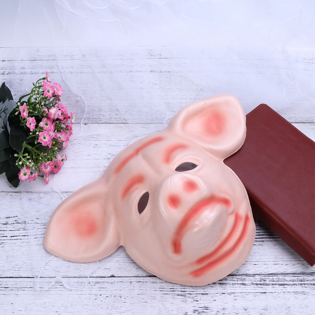 

Pig Costume Animal Mask Halloween Decorations Headgear Masks for Masquerade Ball