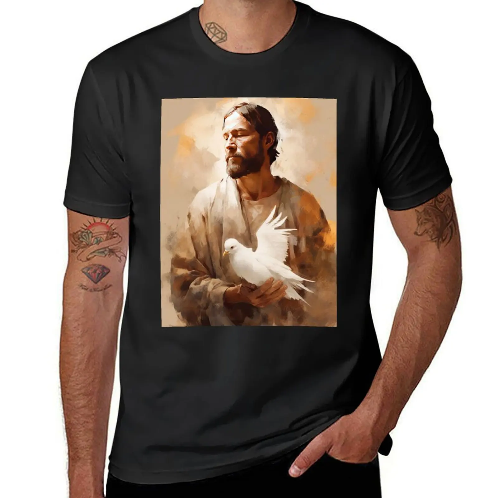 

Jesus Christ, Bible, Christian, Faith, Christianity T-Shirt customs cute clothes heavyweight t shirts for men