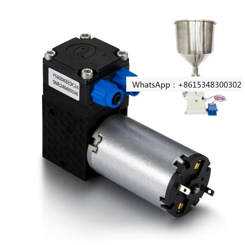 High quality 24V DC motor micro electric water pump diaphragm gas-liquid pump oil-free food filling mini water pump