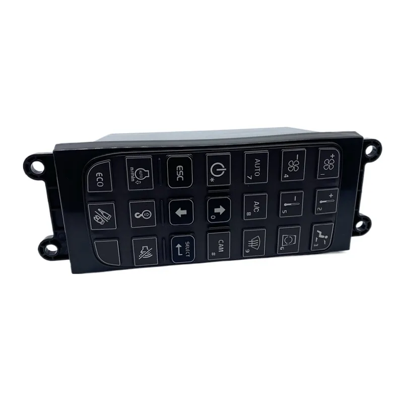 For 14594714 excavator accessories Volvo EC200D 220D 380D 480D air conditioning control panel switch air conditioning button