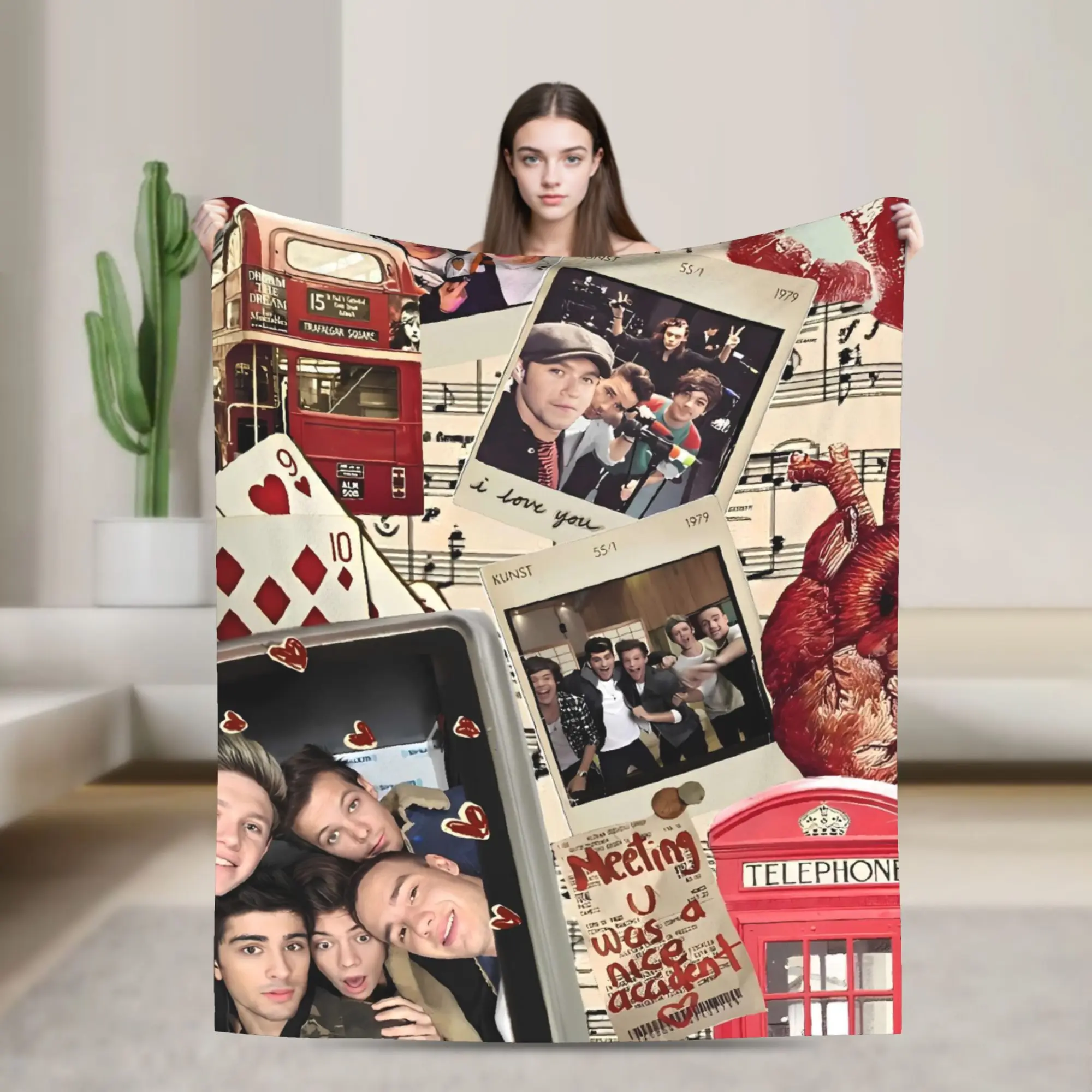 

Супер теплые одеяла для путешествий, одеяло с музыкой и направлениями, фланелевое покрывало для гостиной, эстетическое покрывало на диван-кровать