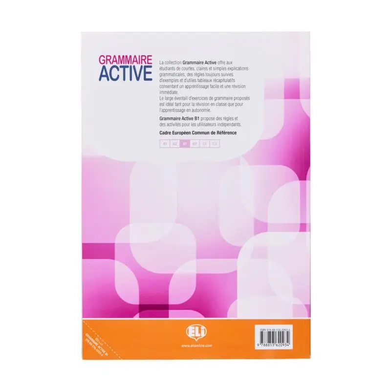 GRAMMAIRE ACTIVE B1  Audio CD C MercierPontec ELI Publishing Group 9788853620934 Book
