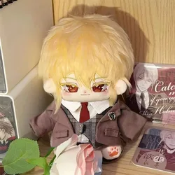 20cm James Moriarty William Cotton Doll Toys for Kids Adults Anime Moriarty The Patriot Kawaii Plush Puppet Dress-up Dolls Gifts