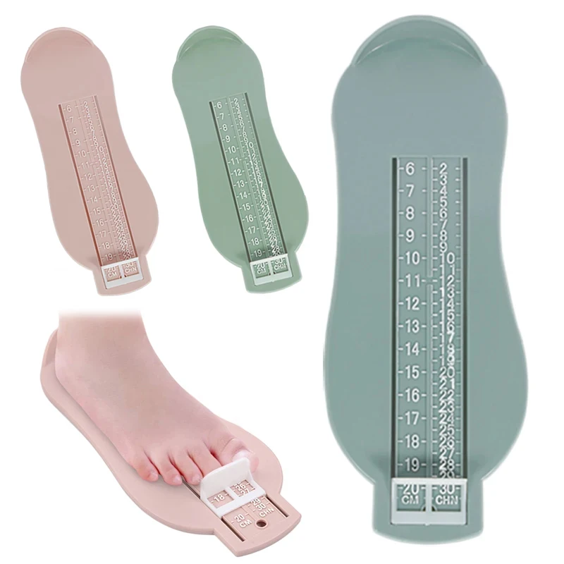3-18Pcs Children Foot Measuring Device For Baby Plastics Colored Maximum 20cm Household Kids Foot Sizer Portable Easy To Store