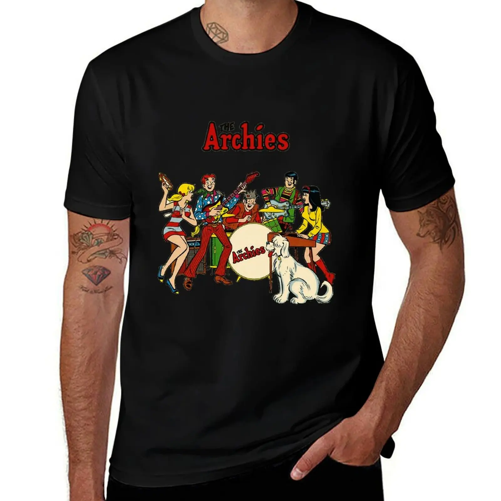

The Archies Band T-Shirt anime clothes new edition blue lock clothes outfits for men