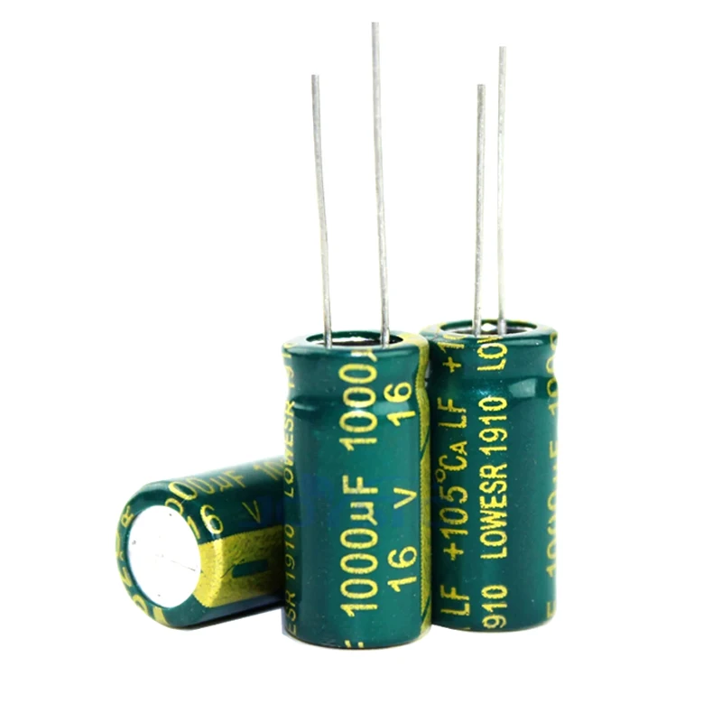 10PCS/20PCS 16V 100UF 16V100UF Capacitor 100UF 16V 8X16mm High 100UF 16V 10X17mm Low ESR Aluminum Electrolytic Capacitor