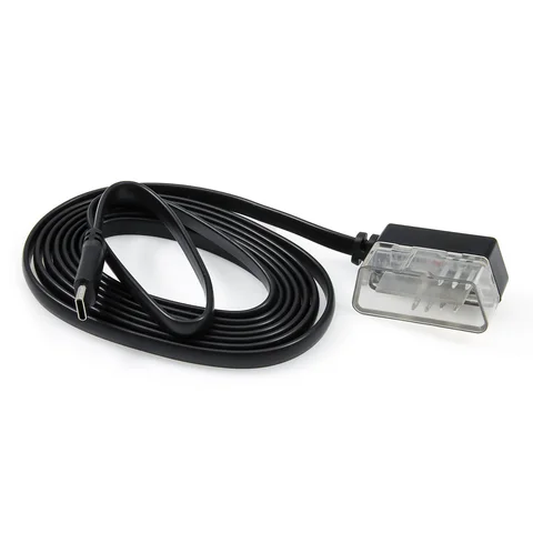 1 шт. obd2 кабель mini usb OBDII 2 7 Pin к Mini USB Соединительный кабель для автомобиля HUD Head up Display hud OBD кабель