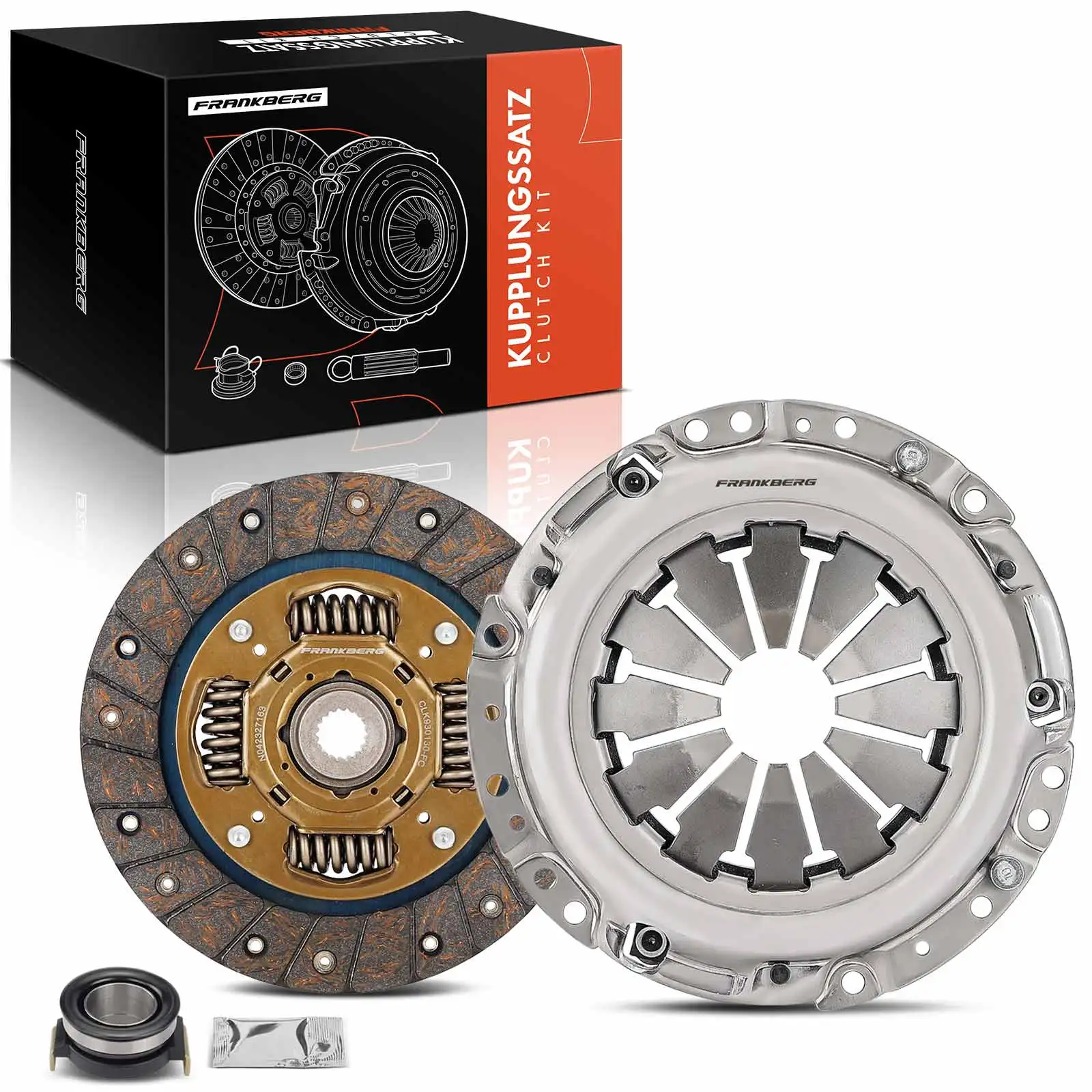 Frankberg 1x koppelingsset voor Opel Agila (A) Subaru Justy III Suzuki Baleno Kombi Hatchback Ignis I II Swift Cabriolet 9203954